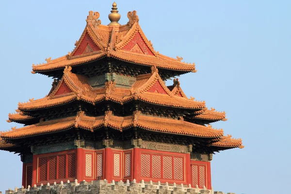 Verbotene Stadt Jiaolou Turm — Stockfoto