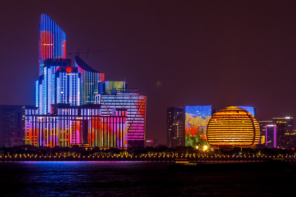 световое шоу
 