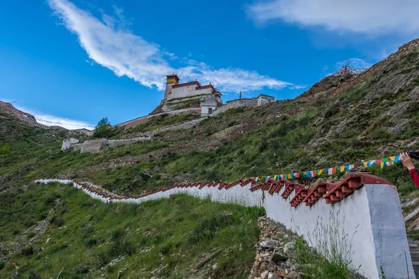 Palácio Yumbu Lha Khang — Fotografia de Stock