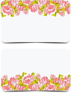 Shabby Chic çiçek desenli