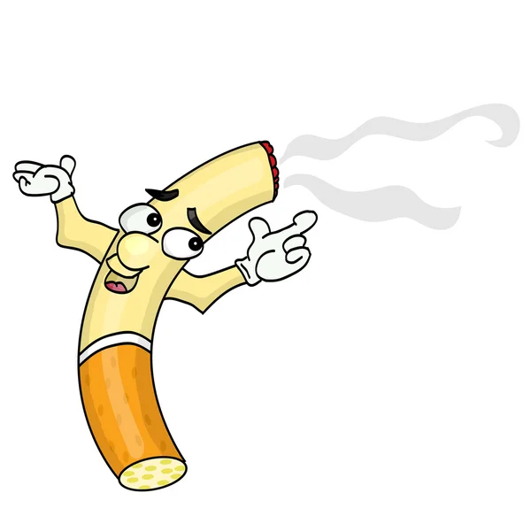 Sigaret — Stockvector