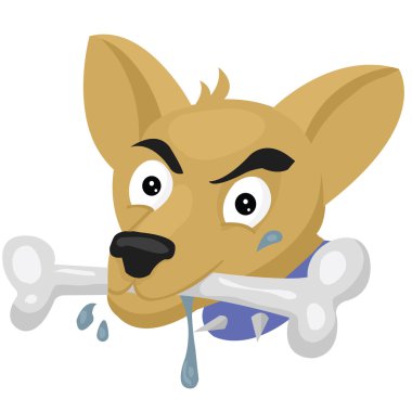 vektör köpek