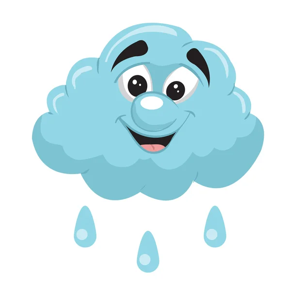 Nube de lluvia — Vector de stock