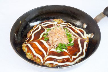 Modanyaki Okonomiyaki Japanses Pizza