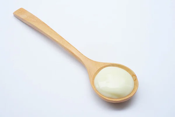 Спа натуральний йогурт здоровий спосіб життя — стокове фото