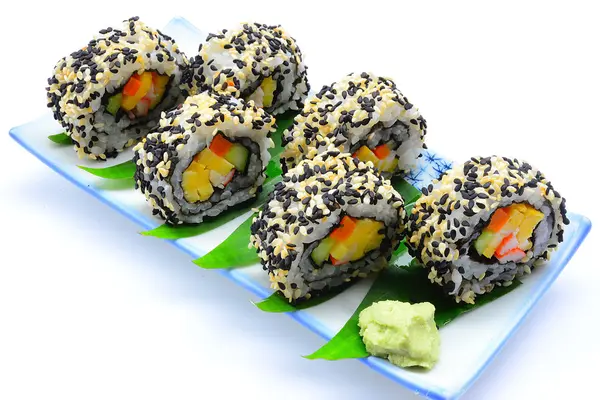 Sushi set, Japanese food — Stock Photo, Image