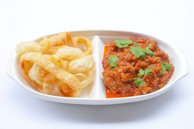 Baharatlı biber salça (Nam Prick) ile sebze, Tayland Mutfağı