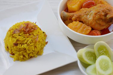 Tavuk biriyani kadar kapatın