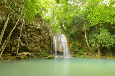 Erawan şelale kranchanaburi Tayland