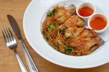 kızarmış tavuk limon