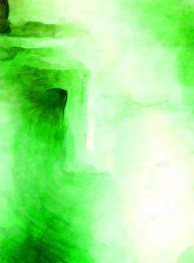 Soyut suluboya sanat eserleri. Fırça boyalı dijital resim. Renkli yaratıcı suluboya çizimi.