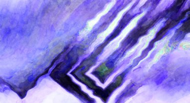 Soyut suluboya sanat eserleri. Fırça boyalı dijital resim. Renkli yaratıcı suluboya çizimi.