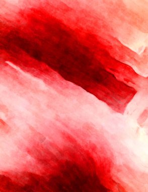 Soyut suluboya sanat eserleri. Fırça boyalı dijital resim. Renkli yaratıcı suluboya çizimi.