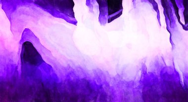 Soyut suluboya sanat eserleri. Fırça boyalı dijital resim. Renkli yaratıcı suluboya çizimi.