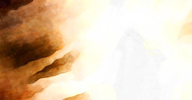 Soyut suluboya sanat eserleri. Fırça boyalı dijital resim. Renkli yaratıcı suluboya çizimi.