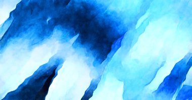 Soyut suluboya sanat eserleri. Fırça boyalı dijital resim. Renkli yaratıcı suluboya çizimi.