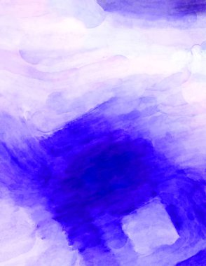 Soyut suluboya sanat eserleri. Fırça boyalı dijital resim. Renkli yaratıcı suluboya çizimi.