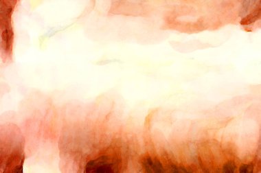 Soyut suluboya sanat eserleri. Fırça boyalı dijital resim. Renkli yaratıcı suluboya çizimi.