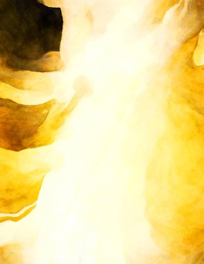 Soyut suluboya sanat eserleri. Fırça boyalı dijital resim. Renkli yaratıcı suluboya çizimi.