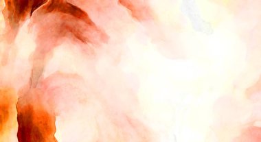 Soyut suluboya sanat eserleri. Fırça boyalı dijital resim. Renkli yaratıcı suluboya çizimi.