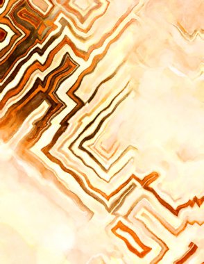 Soyut suluboya sanat eserleri. Fırça boyalı dijital resim. Renkli yaratıcı suluboya çizimi.