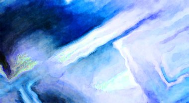 Soyut suluboya sanat eserleri. Fırça boyalı dijital resim. Renkli yaratıcı suluboya çizimi.