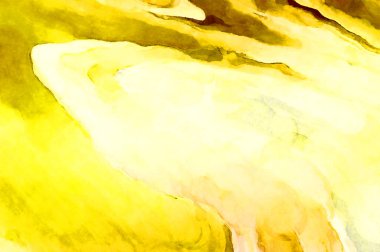 Soyut suluboya sanat eserleri. Fırça boyalı dijital resim. Renkli yaratıcı suluboya çizimi.