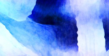 Soyut suluboya sanat eserleri. Fırça boyalı dijital resim. Renkli yaratıcı suluboya çizimi.