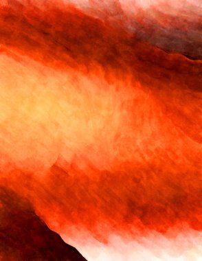 Soyut suluboya sanat eserleri. Fırça boyalı dijital resim. Renkli yaratıcı suluboya çizimi.