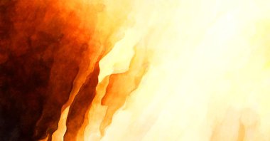 Soyut suluboya sanat eserleri. Fırça boyalı dijital resim. Renkli yaratıcı suluboya çizimi.