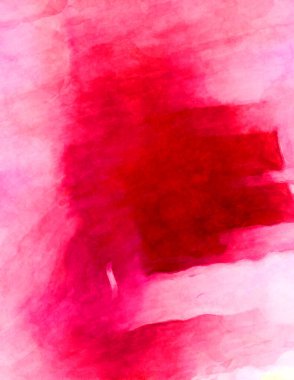 Soyut suluboya sanat eserleri. Fırça boyalı dijital resim. Renkli yaratıcı suluboya çizimi.