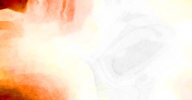 Soyut suluboya sanat eserleri. Fırça boyalı dijital resim. Renkli yaratıcı suluboya çizimi.