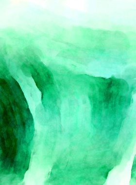 Soyut suluboya sanat eserleri. Fırça boyalı dijital resim. Renkli yaratıcı suluboya çizimi.