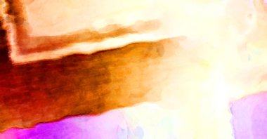 Soyut suluboya sanat eserleri. Fırça boyalı dijital resim. Renkli yaratıcı suluboya çizimi.