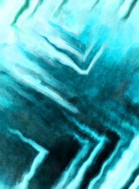 Soyut suluboya sanat eserleri. Fırça boyalı dijital resim. Renkli yaratıcı suluboya çizimi.