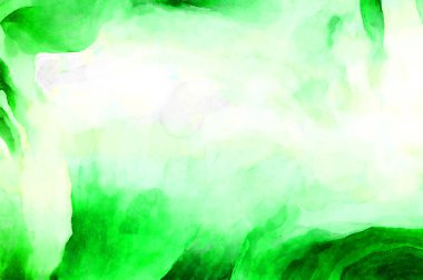 Soyut suluboya sanat eserleri. Fırça boyalı dijital resim. Renkli yaratıcı suluboya çizimi.