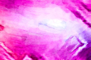 Soyut suluboya sanat eserleri. Fırça boyalı dijital resim. Renkli yaratıcı suluboya çizimi.