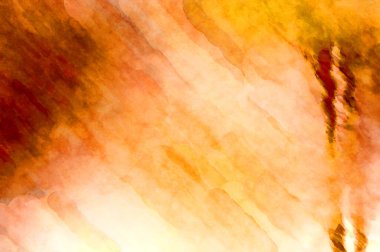 Soyut suluboya sanat eserleri. Fırça boyalı dijital resim. Renkli yaratıcı suluboya çizimi.