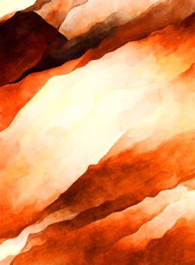 Soyut suluboya sanat eserleri. Fırça boyalı dijital resim. Renkli yaratıcı suluboya çizimi.