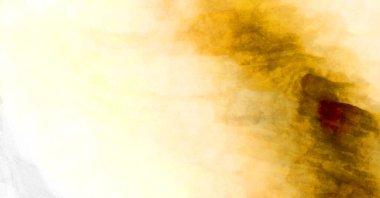 Soyut suluboya sanat eserleri. Fırça boyalı dijital resim. Renkli yaratıcı suluboya çizimi.