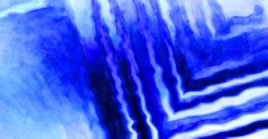 Soyut suluboya sanat eserleri. Fırça boyalı dijital resim. Renkli yaratıcı suluboya çizimi.