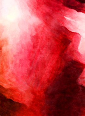 Soyut suluboya sanat eserleri. Fırça boyalı dijital resim. Renkli yaratıcı suluboya çizimi.