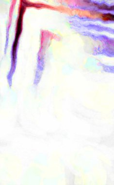 Soyut suluboya sanat eserleri. Fırça boyalı dijital resim. Renkli yaratıcı suluboya çizimi.