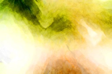 Soyut suluboya sanat eserleri. Fırça boyalı dijital resim. Renkli yaratıcı suluboya çizimi.