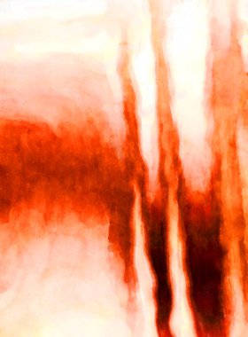 Soyut suluboya sanat eserleri. Fırça boyalı dijital resim. Renkli yaratıcı suluboya çizimi.