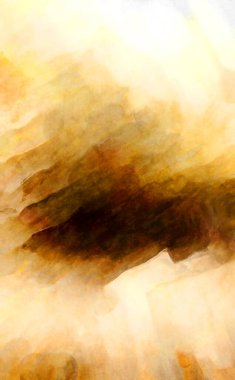 Soyut suluboya sanat eserleri. Fırça boyalı dijital resim. Renkli yaratıcı suluboya çizimi.