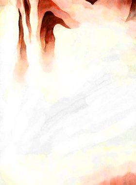 Soyut suluboya sanat eserleri. Fırça boyalı dijital resim. Renkli yaratıcı suluboya çizimi.