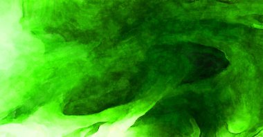 Soyut suluboya sanat eserleri. Fırça boyalı dijital resim. Renkli yaratıcı suluboya çizimi.