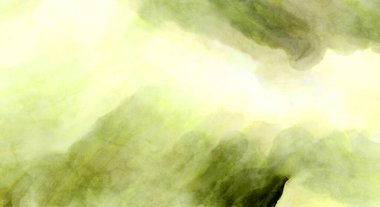 Soyut suluboya sanat eserleri. Fırça boyalı dijital resim. Renkli yaratıcı suluboya çizimi.