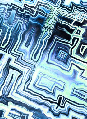 Soyut suluboya sanat eserleri. Fırça boyalı dijital resim. Renkli yaratıcı suluboya çizimi.